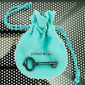 Tiffany Titanium Key Pendant -Retired-